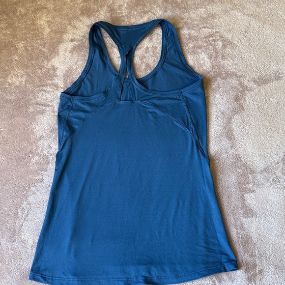 Athleta Blue Muscle Tee - Picture 2 of 6